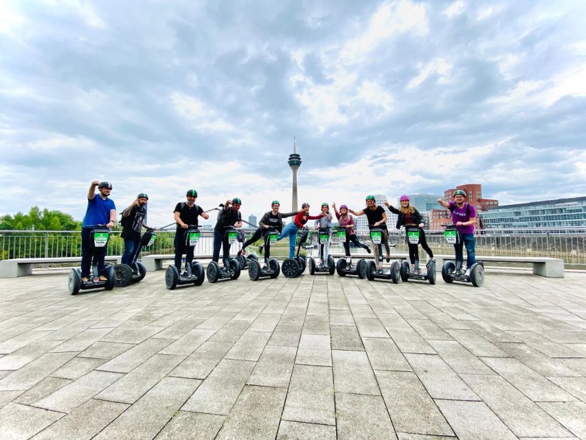 Düsseldorf: 2-Hour Segway Tour along the Rhine - Old town passes you can actually recognize: Burgplatz and Rhine Tower