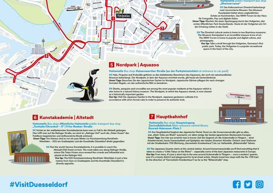 Düsseldorf: 24-Hour Hop-On Hop-Off Ticket - Getting Oriented Fast on Düsseldorf’s Rhine-Center Loop
