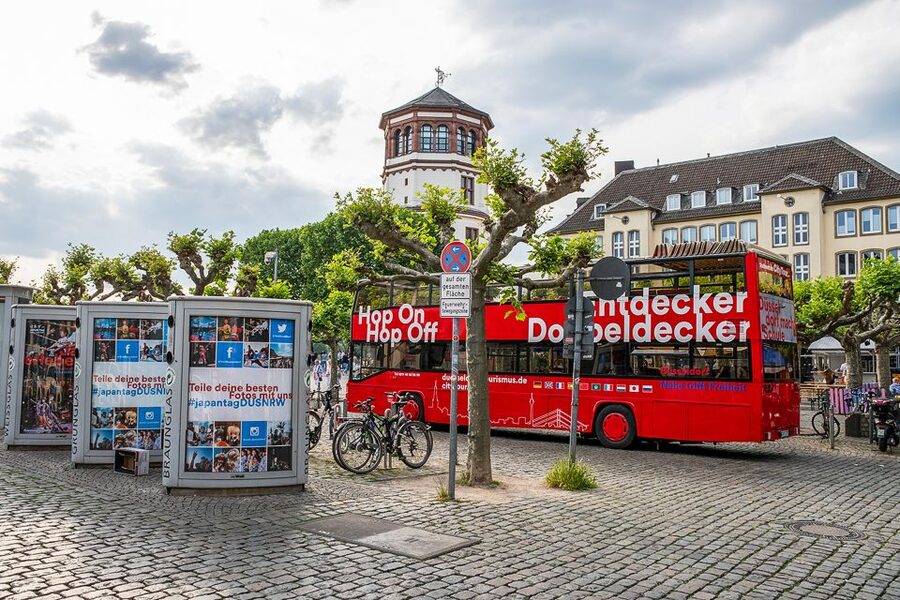 Düsseldorf: 24-Hour Hop-On Hop-Off Ticket - Where You Actually Get On and Off: Stop-by-Stop Breakdown