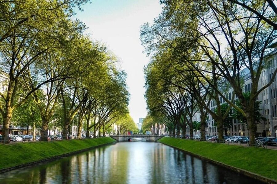 Dusseldorf : Highlights Walking tour with A Guide - Starting at Dreischeibenhaus 1, Where the Tour Gets Its Rhythm