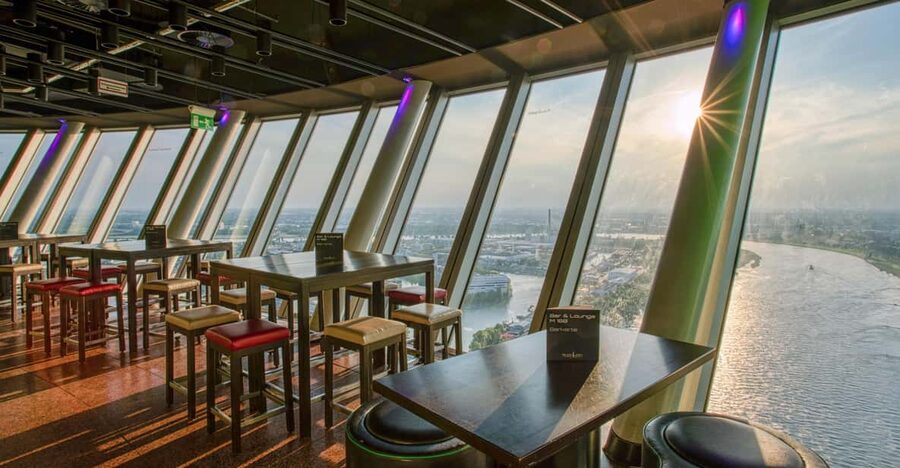 Düsseldorf: Rhine Tower Adult Entry - Rhine Tower 101: what you’re really buying with a $14 adult ticket