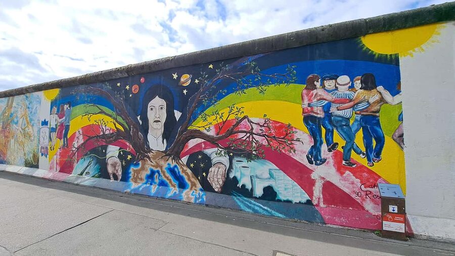 East side Gallery Tour - REWE To Go meets you at Warschauer Straße at 9:30