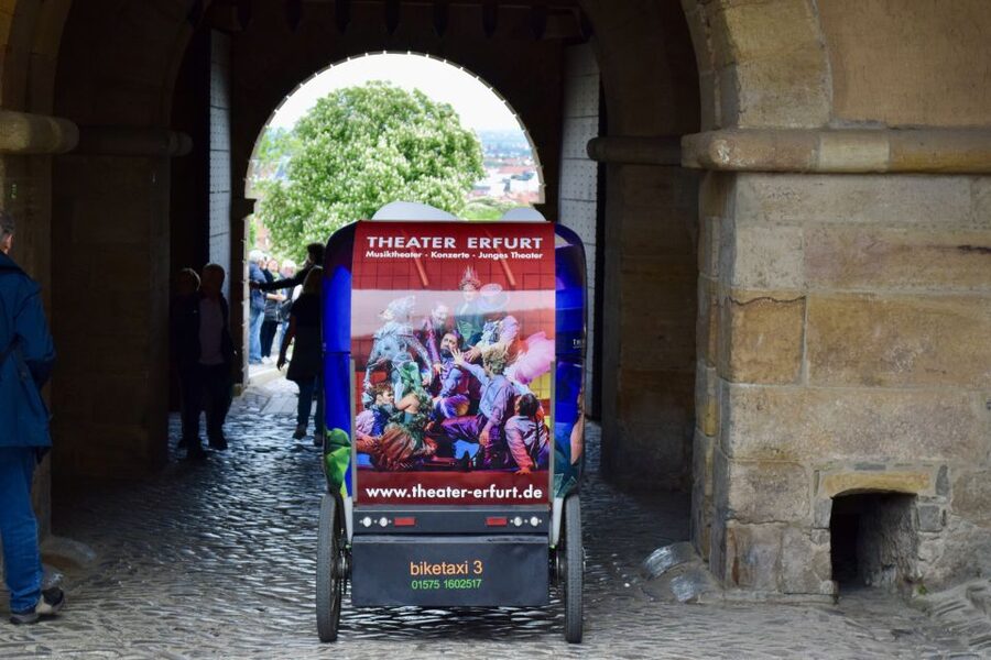 Erfurt: Guided Petersberg Citadel Tour by E-Rickshaw - From Fischmarkt to the fortress, without the grind