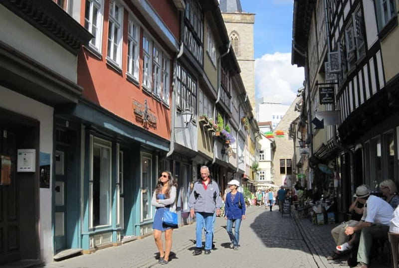 Erfurt: On the road with the bridge builder. Walking tour with anniversary tasting. - The sights you pass: fish market to cathedral square