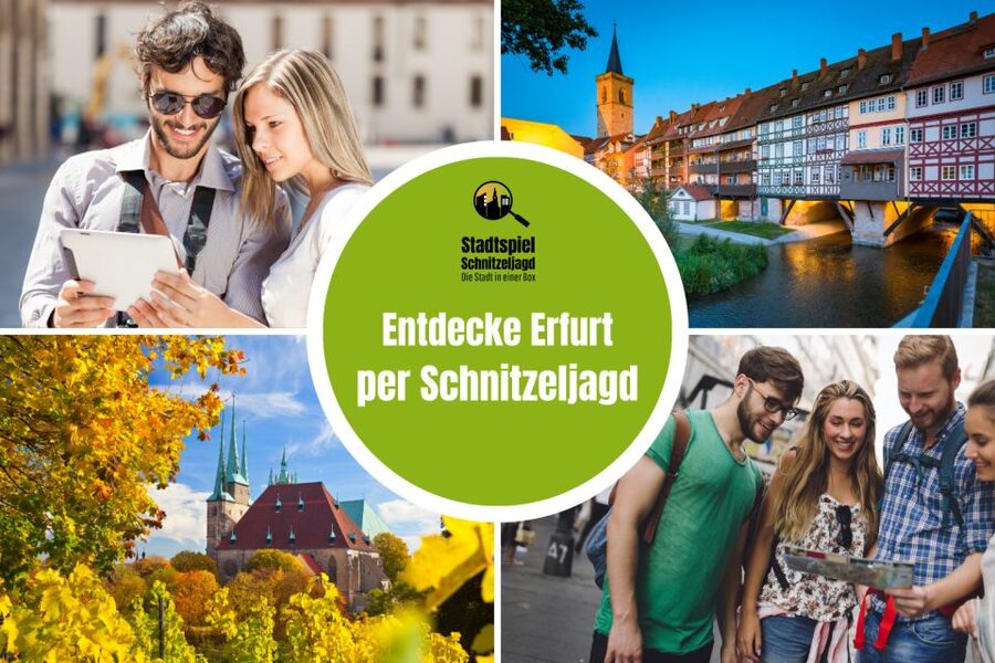 Erfurt: Schnitzeljagd, selbstgeführte Highlights-Tour - Practical logistics: where you start and how you get the box