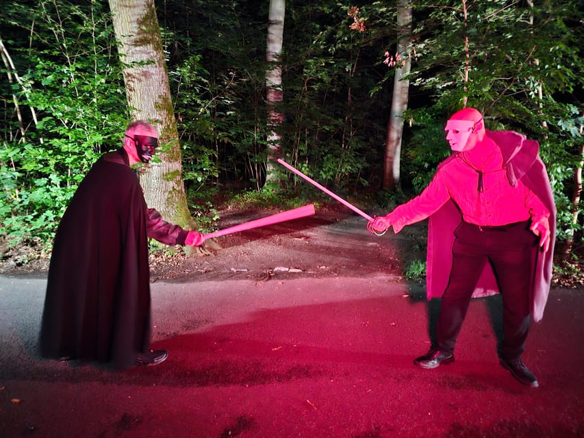 Frankfurt: Bad Homburg Scary Tour - The Eyes of Hell - Bad Homburg at Night: how the scary walk actually plays