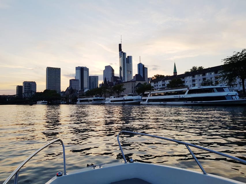Frankfurt: Private Romantic Skyline Boat Tour - Onboard hosting that makes it feel truly personal, not generic