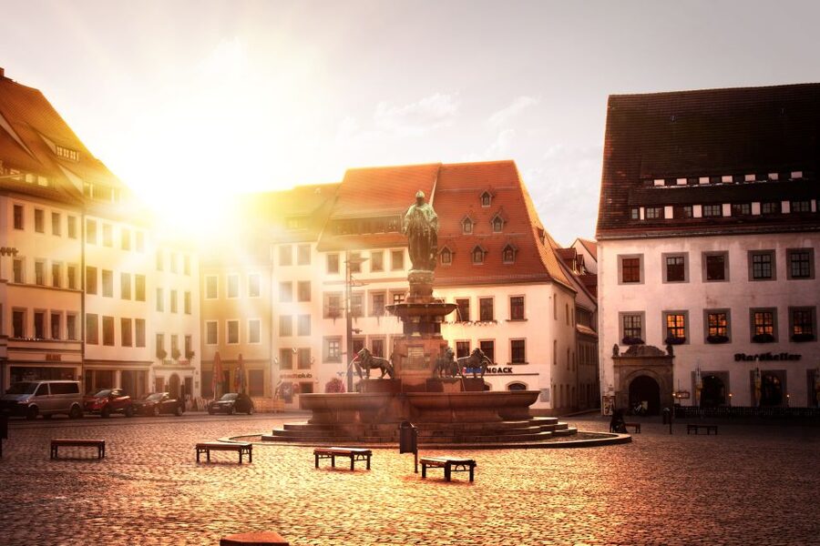 Freiberg: Scavenger Hunt Self-Guided Walking Tour - Untermarkt and Obermarkt: The Old Town Through Its Squares
