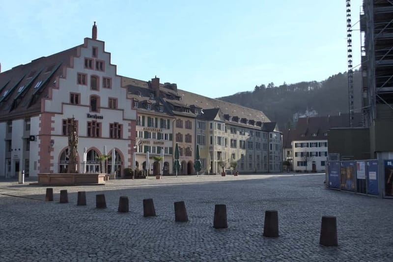 Freiburg City Tour: with visit of the Freiburg Minster - Altes Kaufhaus and Konviktstraße, when civic life grew up