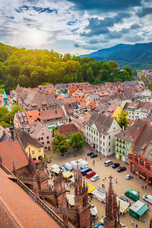 Freiburg: Exciting City Tour with sightseeing and history - Old Synagogue Square and Martin’s Gate, seeing history in layers