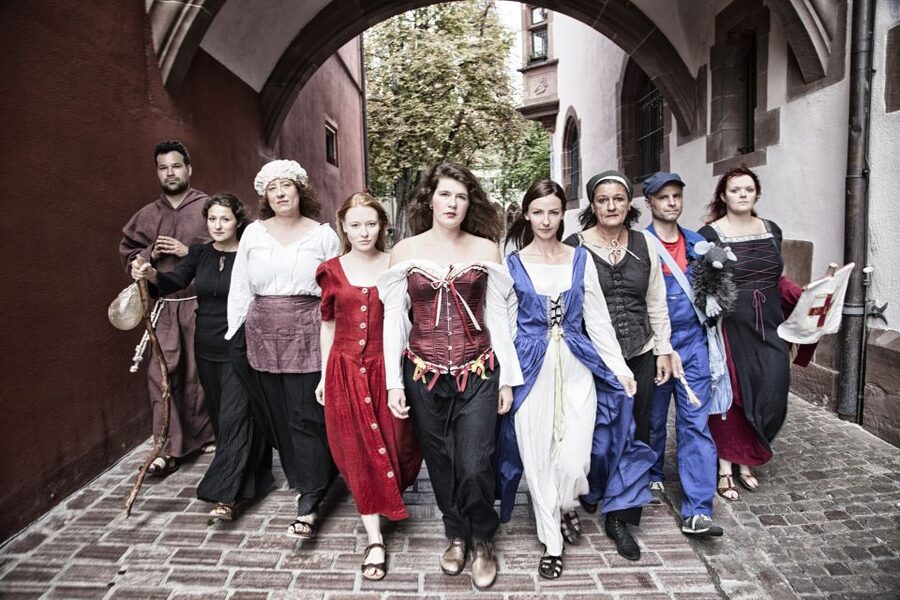 Freiburg: Guided City Tours with Actors - Acting that stays believable, funny, and not overwhelming