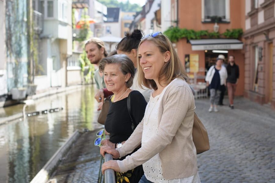 Freiburg: Highlights of the old town - How the Bächle streams work in real life