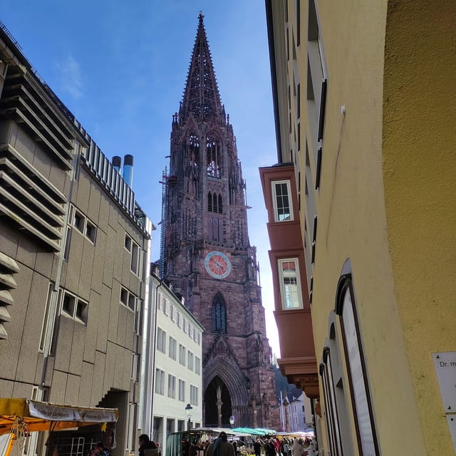 Freiburg im Breisgau: old town privat walking tour Italian - Münsterplatz and the cathedral zone you’ll want to revisit