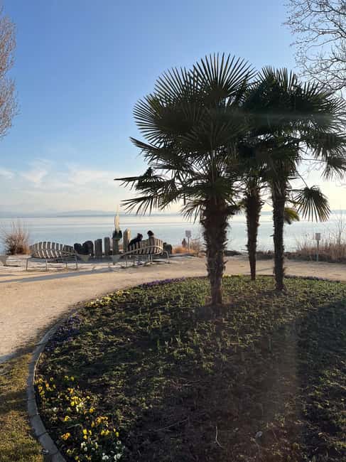 From Basel: 4 Countries and Lake Bodensee Private Car Tour - Lindau Island Town: Harbor Photos and Lighthouse Time