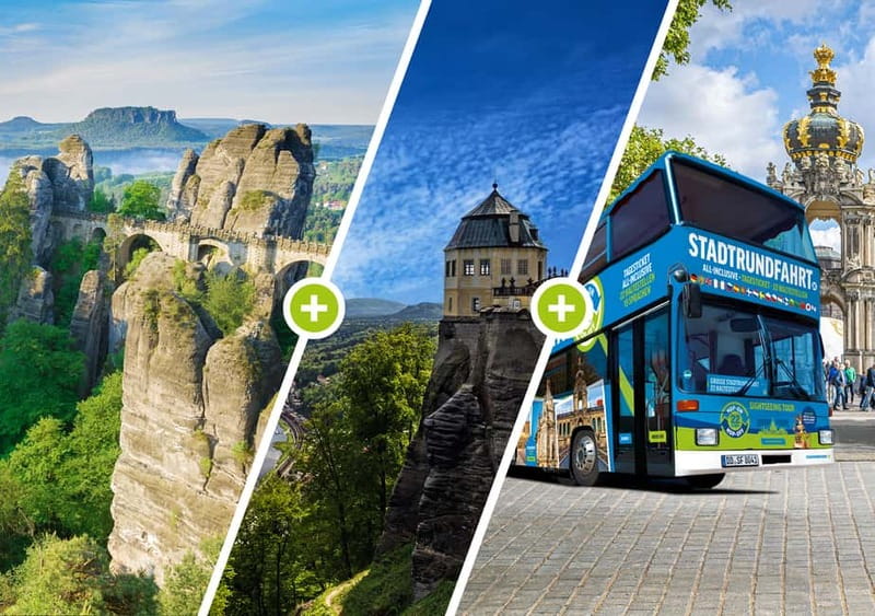 From Dresden: Saxon Switzerland National Park Full-Day Trip - Bastei lookout rock and Bastei Bridge: the panoramic moment