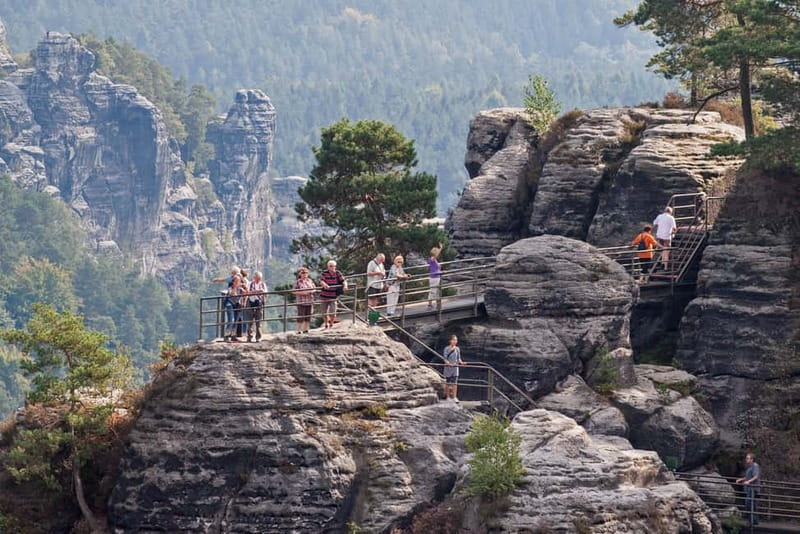 From Dresden: Saxon Switzerland National Park Full-Day Trip - Language and comfort: German-only commentary and the bus reality check