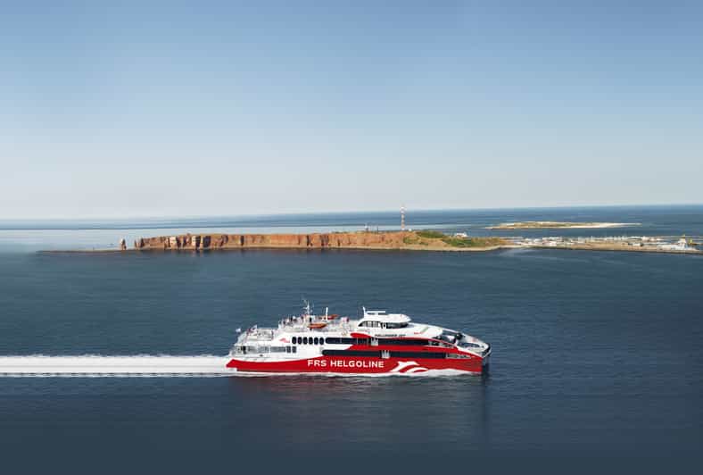 From Hamburg, Brunsbüttel or Cuxhaven: Day Trip to Helgoland - The 3.5-hour ferry experience: views, Wi-Fi, and onboard facts