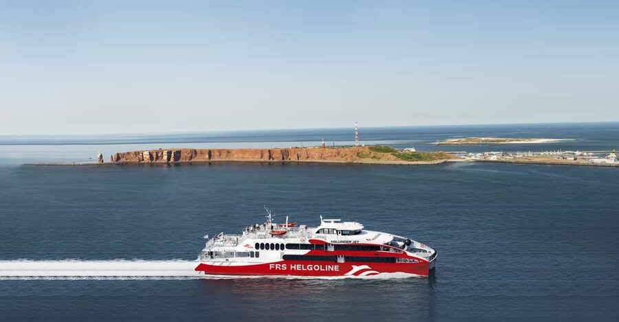 From Hamburg, Brunsbüttel or Cuxhaven: Day Trip to Helgoland - The Jet Class catamaran ride: fast, modern, and made for the route
