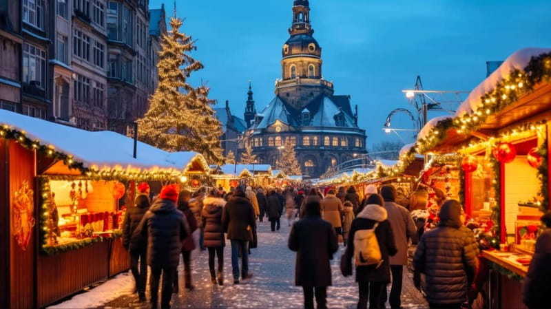 From Prague: Dresden Christmas markets and old town tour - Prague to Dresden in comfort, with the right pace for winter