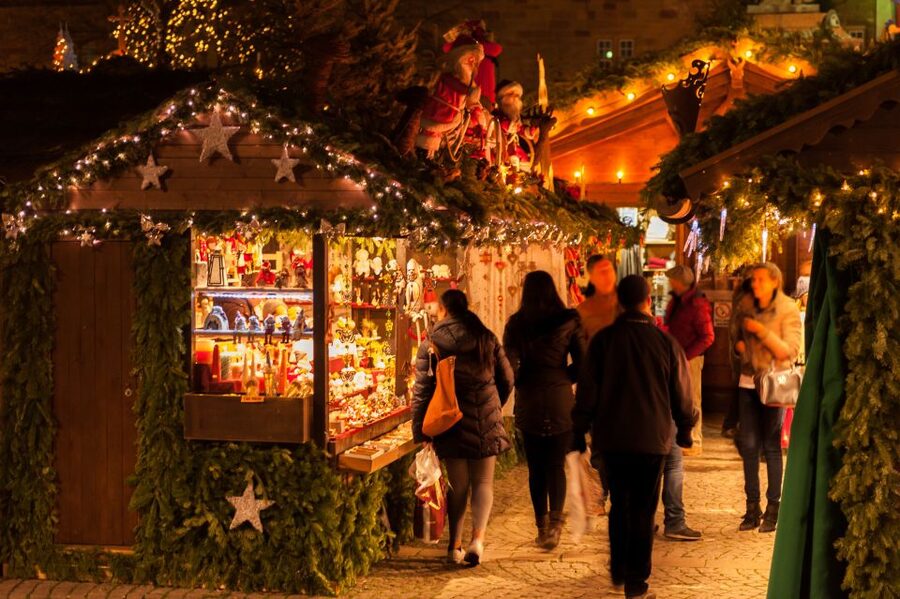 From Prague: Dresden Xmas Market & Saxon Switzerland Tour - Bastei Bridge and Saxon Switzerland: the steps, the ruins, and the payoff