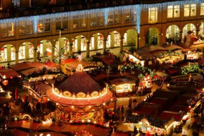 From Prague: Dresden Xmas Market & Saxon Switzerland Tour