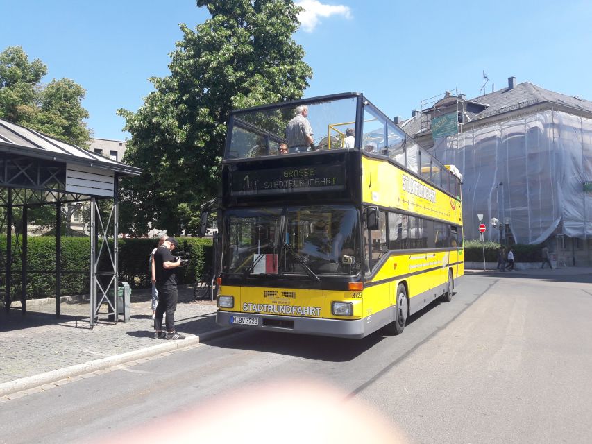 Fürth: City Sightseeing Bus Tour - Back through the city center: Kissinger, Ludwig Erhard, and major civic buildings