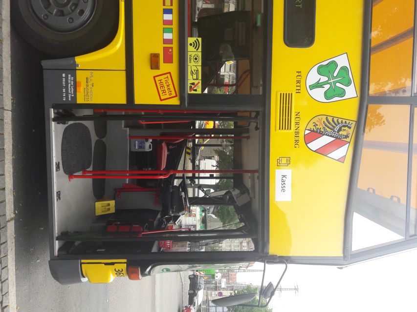Fürth: City Sightseeing Bus Tour - Your best strategy: seats, audio, and what to bring