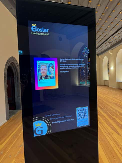 Goslar: Hall of Homage - 1-day ticket - Restoration-Proof Viewing: Security, Climate, and Lighting Tech