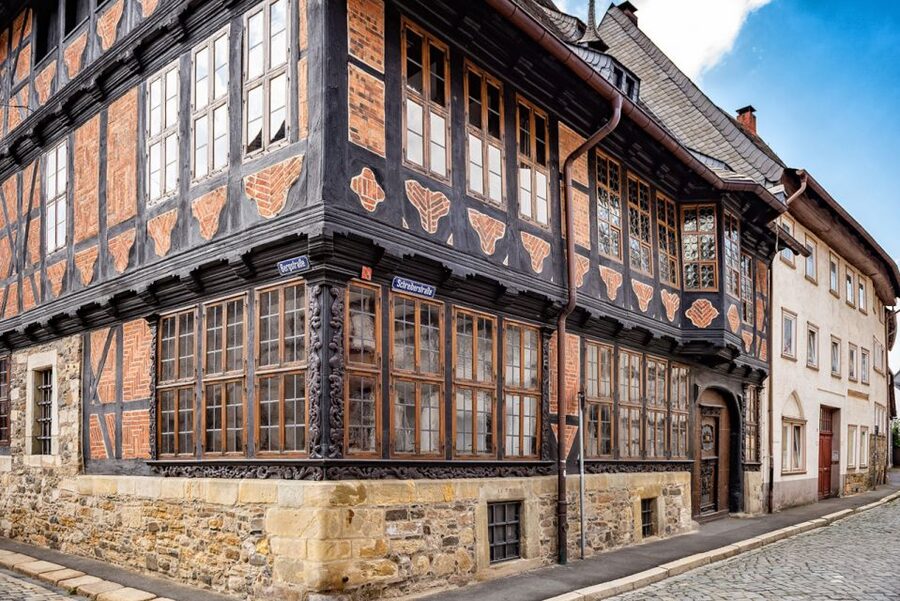 Goslar: Tausend Schritte durch die Altstadt - Rathausdiele and the #meingoslar selfie station