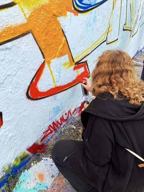 Graffitiworkshop Berlin - Mauerpark location and how the 90 minutes are paced