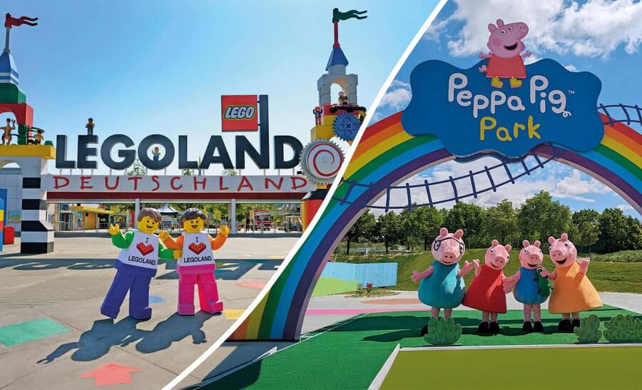 Günzburg: LEGOLAND® Deutschland & PEPPA PIG Park Ticket - How The Combi Ticket Works in Günzburg (and where to scan in)