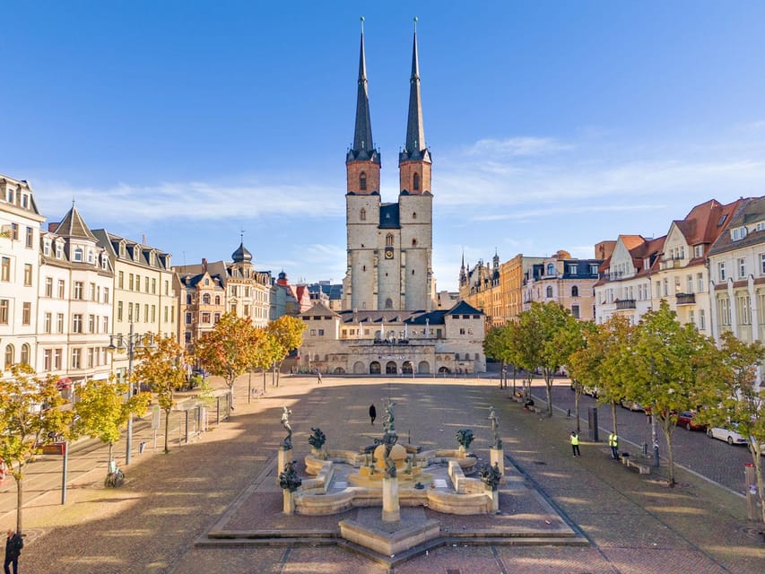Halle (Saale) : Die Stadtrundfahrt mit dem Bus - Halle from the window: why a bus tour works here