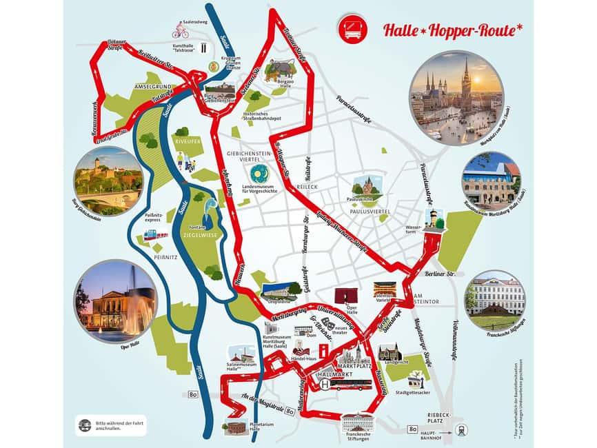 Halle (Saale) : Die Stadtrundfahrt mit dem Bus - FAQ