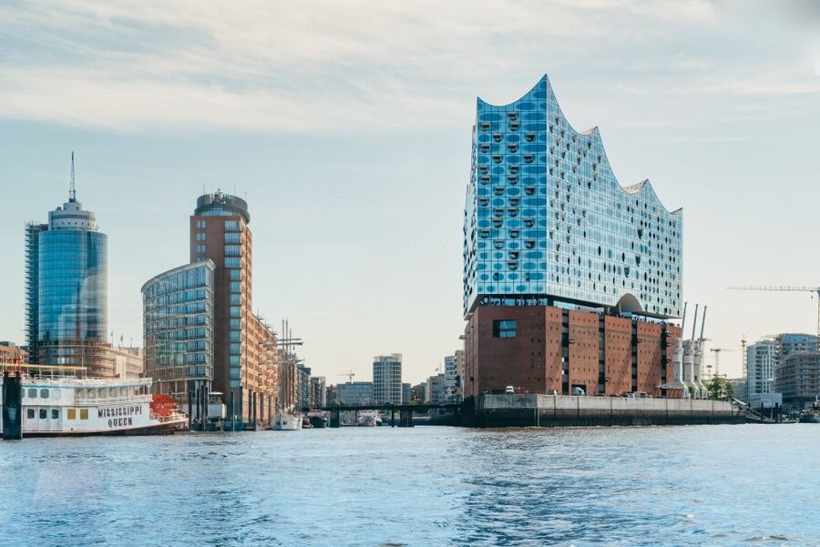Hamburg: 1.5-Hour Harbor and Speicherstadt Day Cruise - St. Pauli’s Pier and the container-ship payoff