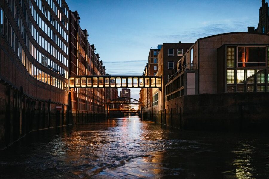 Hamburg: 1-Hour Evening Harbor Lights Cruise - The On-Board Experience: German Live Commentary and an Audio App You Should Test