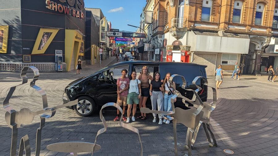 Hamburg among friends - Van tour - Reeperbahn and Beatles street energy, with a party-street context