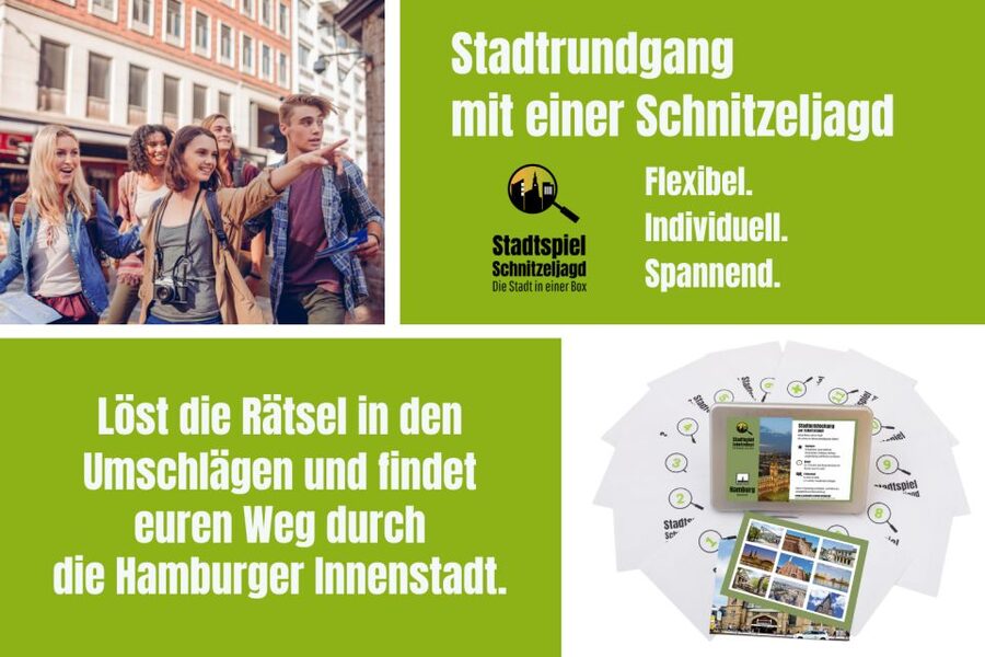 Hamburg City: Scavenger Hunt Self-Guided Tour - Finishing at Planten un Blomen, where you can slow down