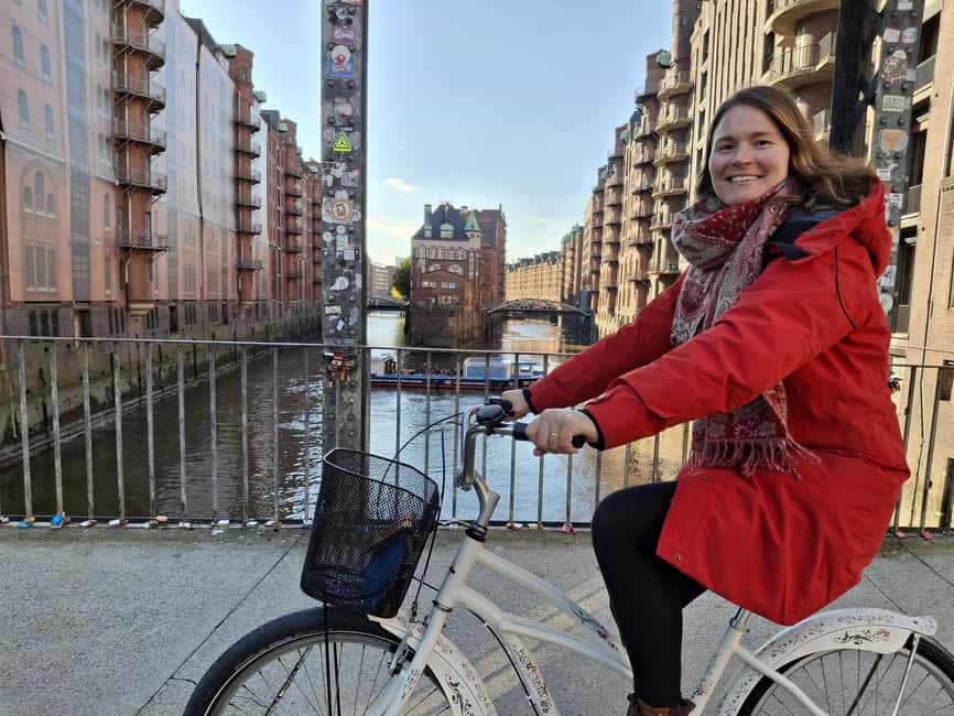 Hamburg: City Tour by Bike with Elbphilharmonie - HafenCity and Elbphilharmonie: 110 meters of debate, design, and views