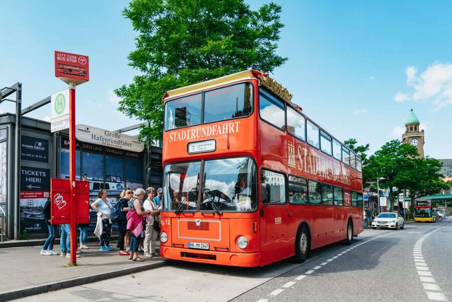 Hamburg: Line A Sightseeing Hop-On Hop-Off Bus Tour - How long it takes, and how often the bus comes
