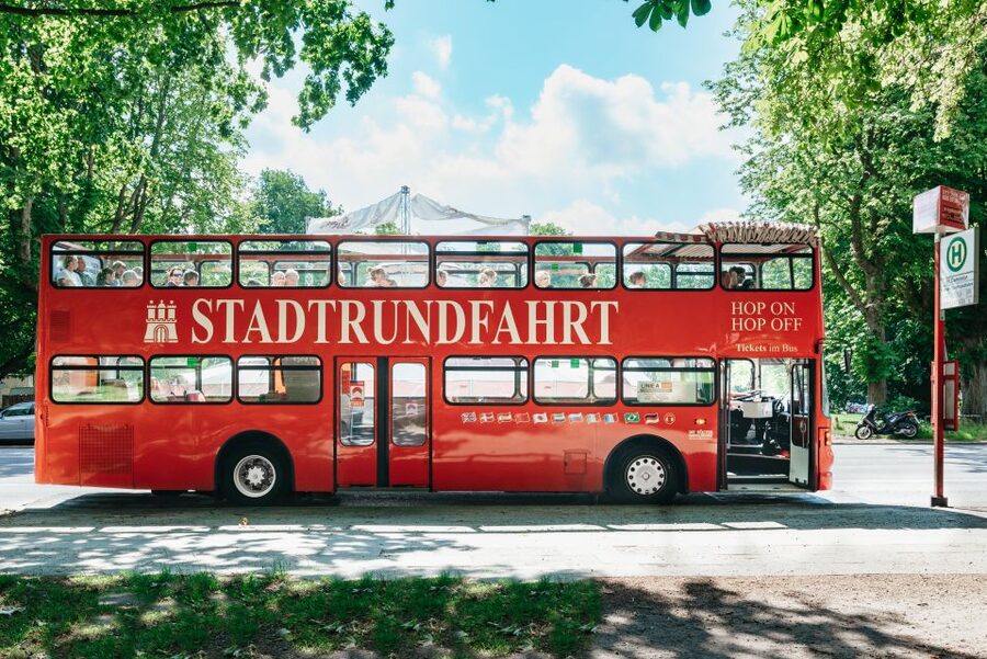 Hamburg: Line A Sightseeing Hop-On Hop-Off Bus Tour - Why the red double-decker Line A works for a first Hamburg day