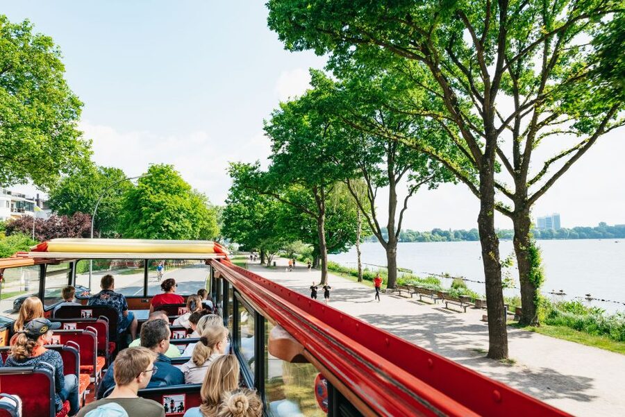 Hamburg: Line A Sightseeing Hop-On Hop-Off Bus Tour - The route in order: Elbphilharmonie to HafenCity to Speicherstadt