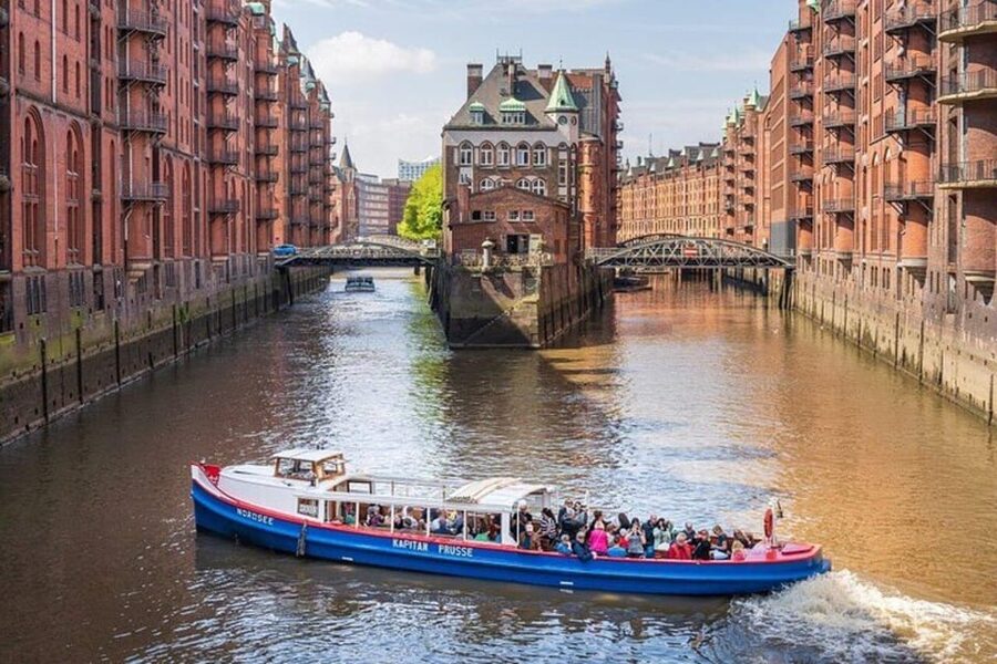 Hamburg: One Hour Traditional Harbor Cruise - Getting Oriented at Landungsbrücken Bridge 3
