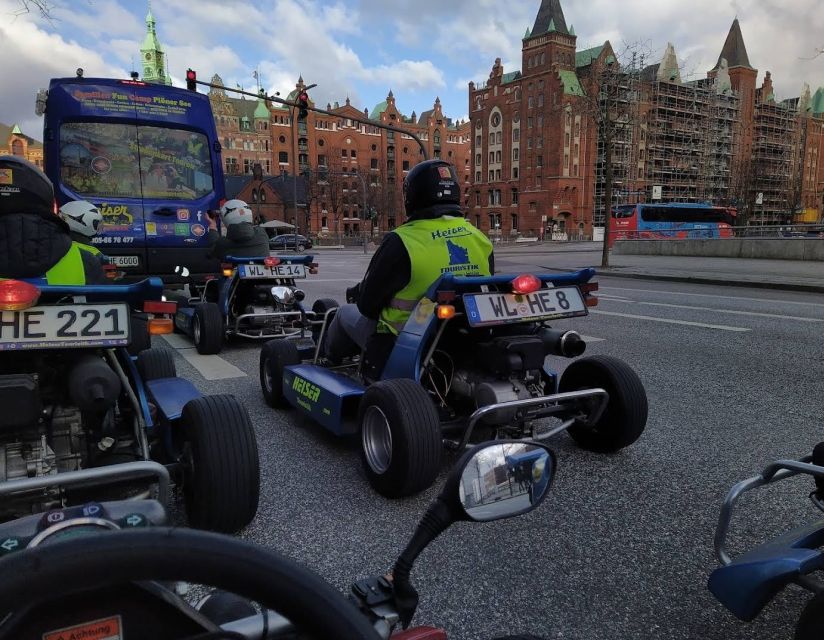 Hamburg: Panoramic Streetkart Tour - What the 14-horsepower kart tour feels like