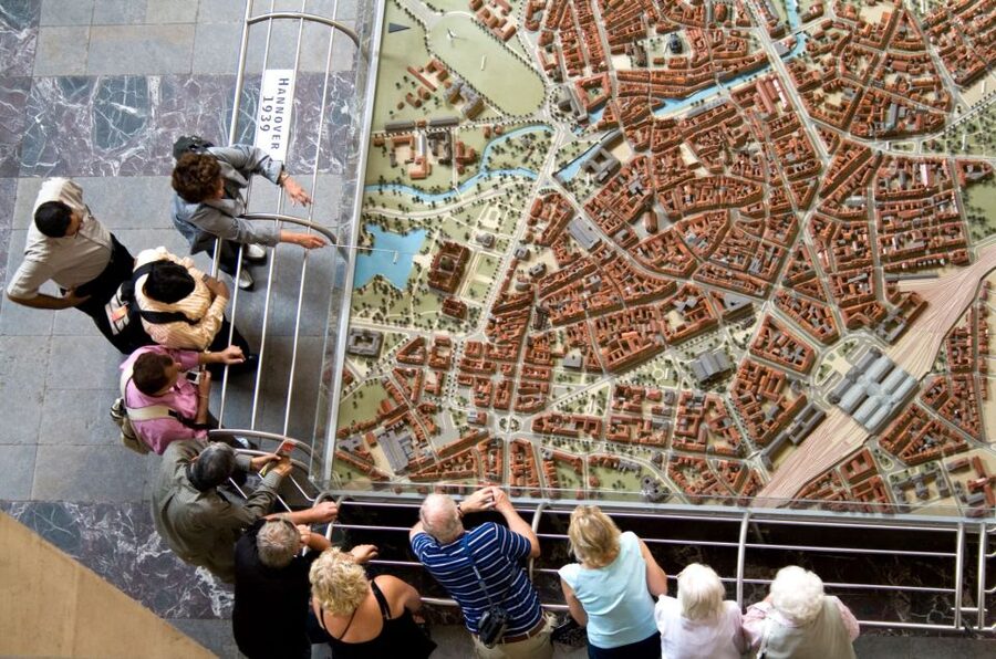 Hannover: New Town Hall exclusive Guided Walking Tour - Walking into restricted areas most visitors never see