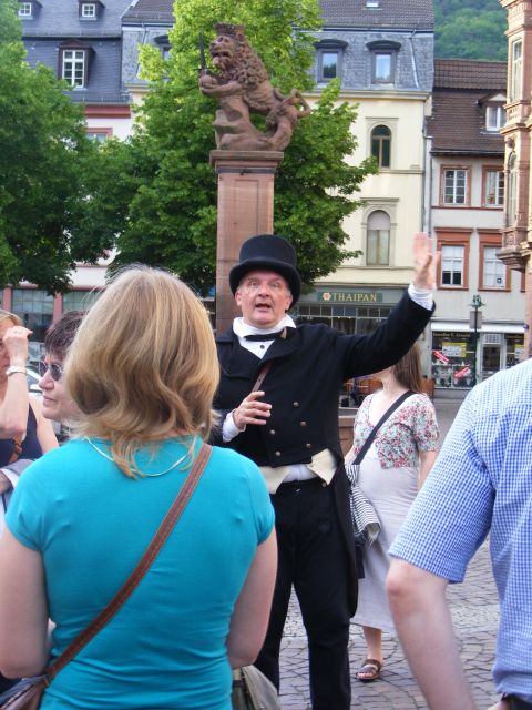 Heidelberg: 2-Hour Crime Tour with Costumed Guide - The Commissar style: costumes, props, and a theatrical pace