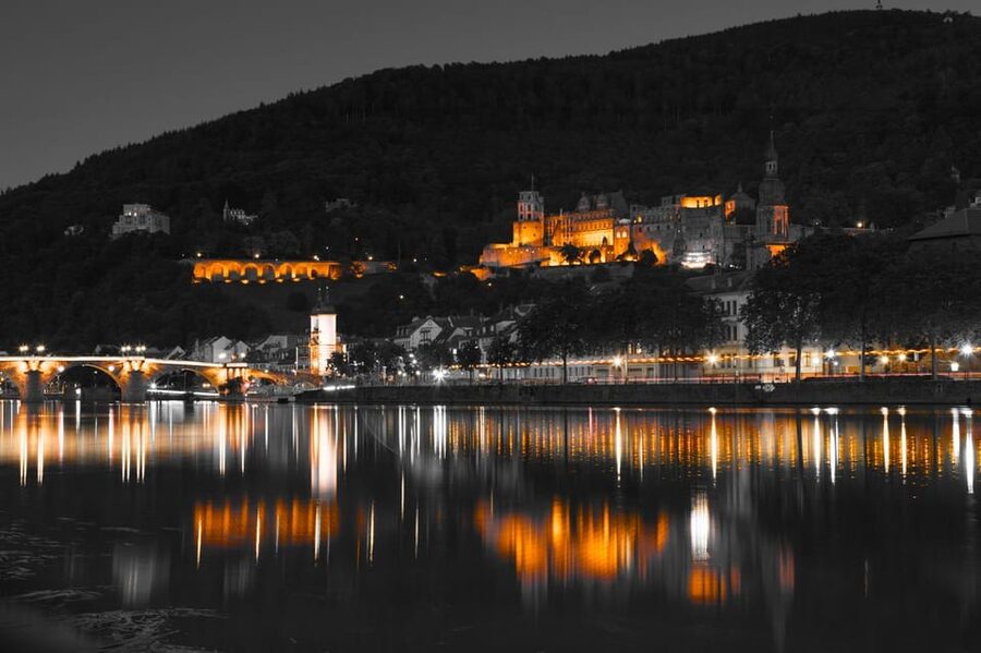 Heidelberg at Night - Photo Walk - Night shooting reality check: tripods, flashlight habits, and long exposures