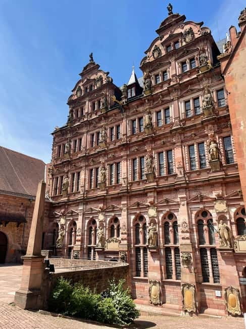 Heidelberg: Discover Heidelberg Castle – experience history up close - Inside the gate tower: courtyards and ruins, not a full palace tour