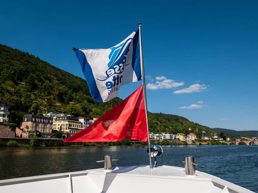 Heidelberg: Neckar River Sightseeing Cruise with a Drink - The route that makes the Castle look different from every angle