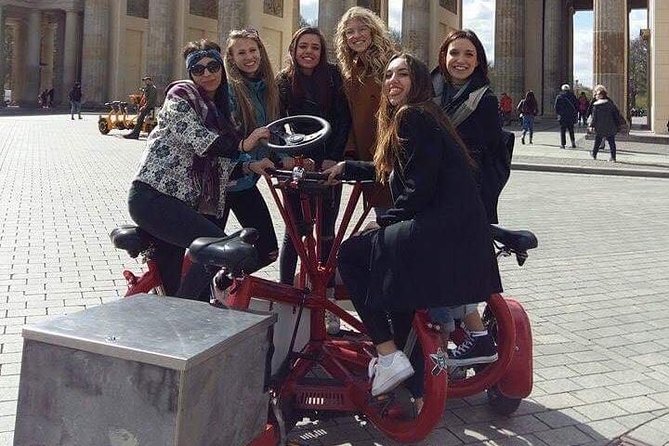 Jetbike Berlin fun bike beer bike - Potsdamer Platz: the practical, lively mid-ride reset