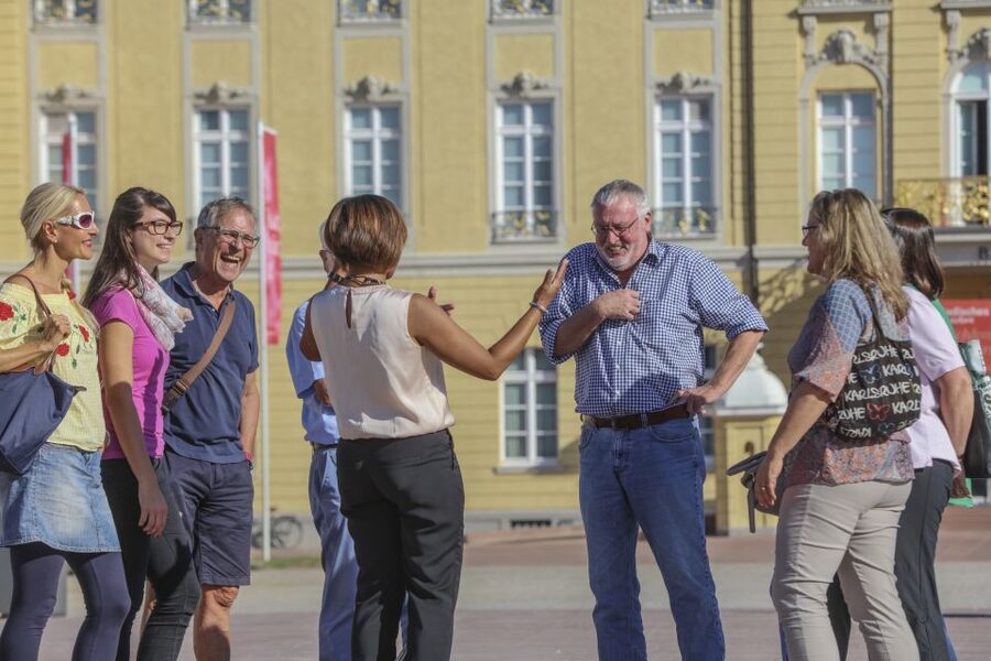 Karlsruhe: Guided City History & Culture Walking Tour - Starting on Kaiserstraße, getting oriented fast